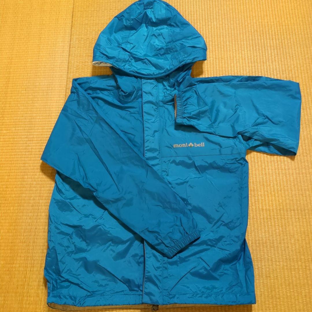 モンベル　キッズレインウェア140