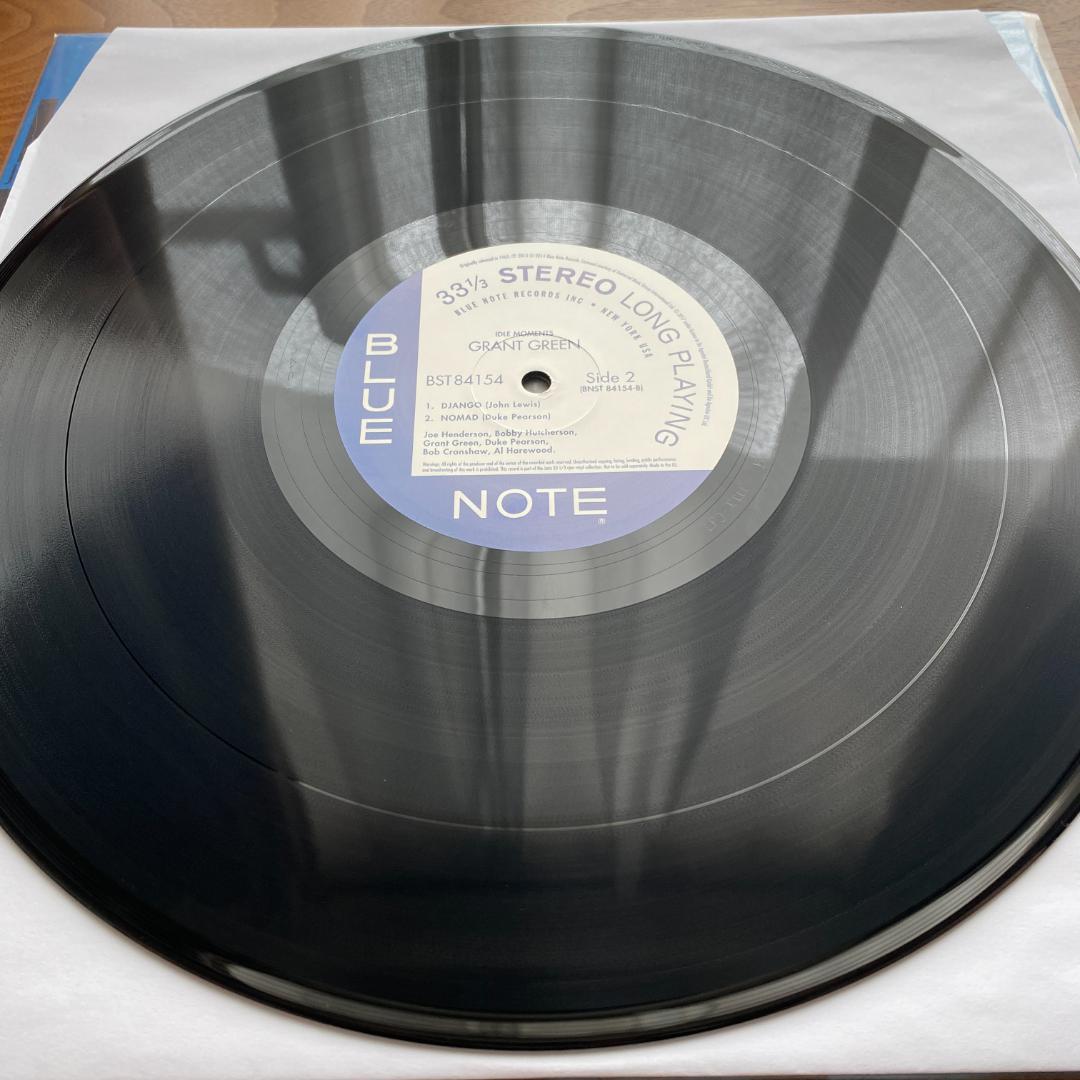 洋楽 LP Grant Green Idle Moments BST 84154 US