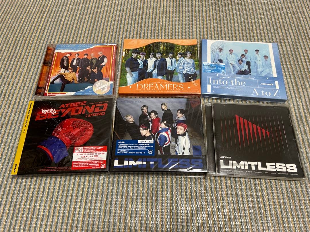 ATEEZ CD まとめ売り おまけ付き （グッズ、ブロマイド、トレカ）値下げ⭕️