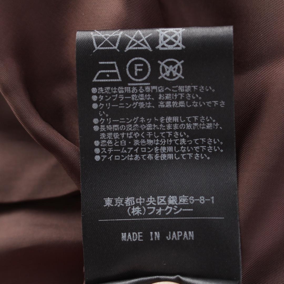 美品✨　フォクシー ワンピース コットン ネイビー M相当 0O8