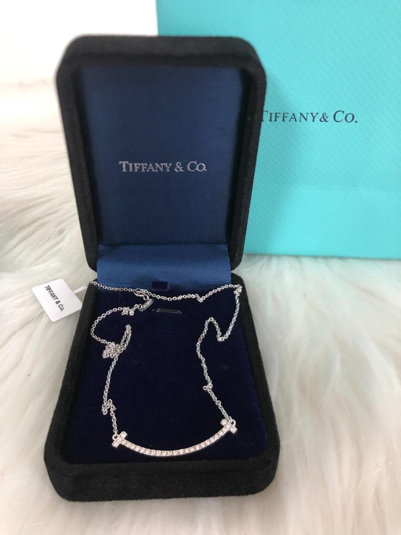 銀ハンドチェーン　微笑logo　ブレスレット　Tiffany&Coファッション