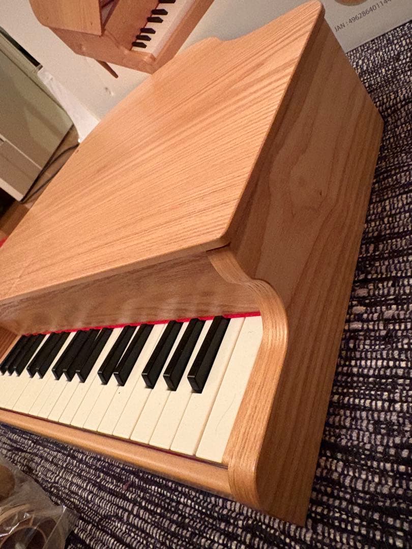 【美品】KAWAI カワイ ミニピアノ ナチュラル おもちゃ