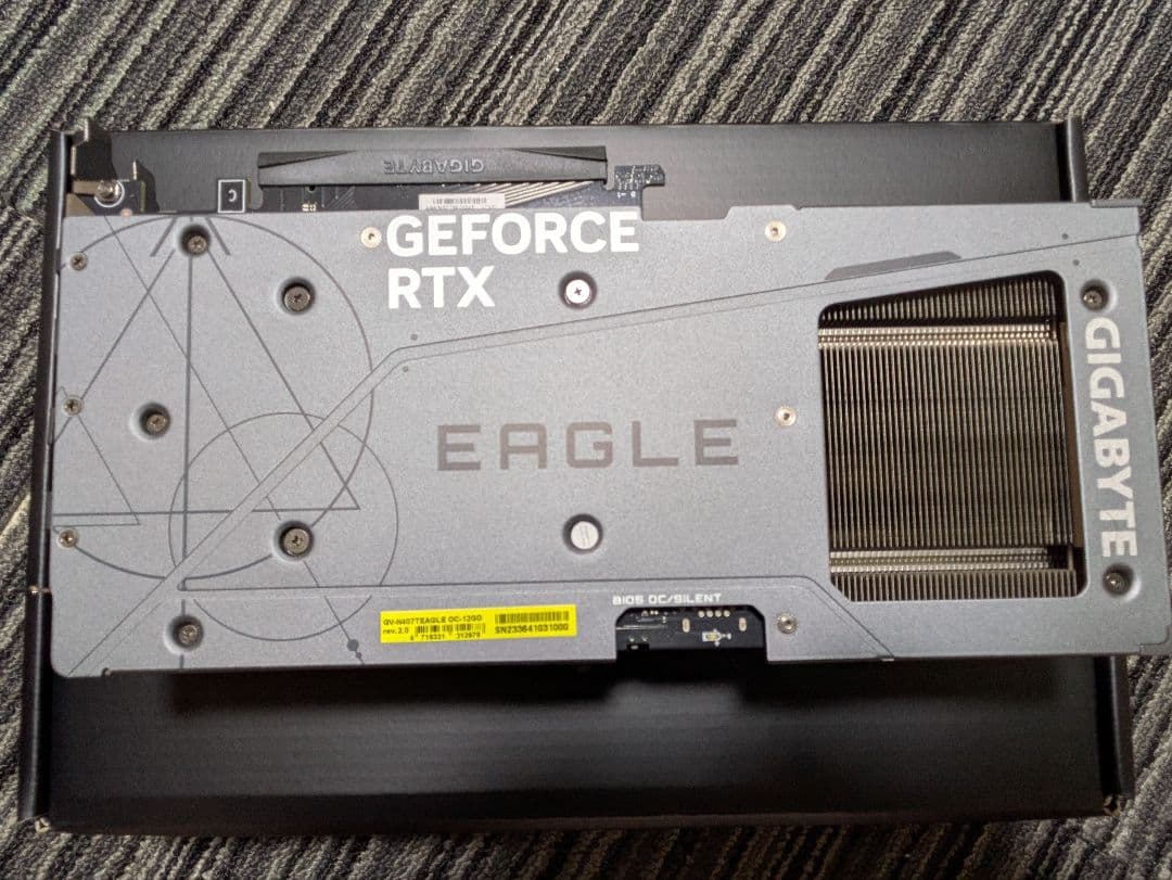 グラフィックボード・グラボ・ビデオカード GIGABYTE GEFORCE RTX 4070 Ti 12GB