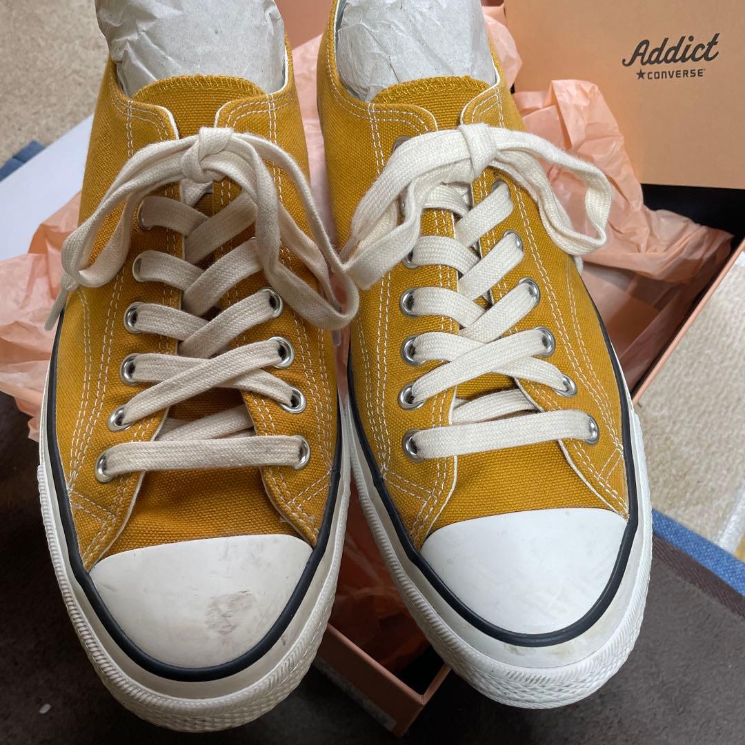 CONVERSE CHUCK TAYLOR CANVAS OX ゴールド 28