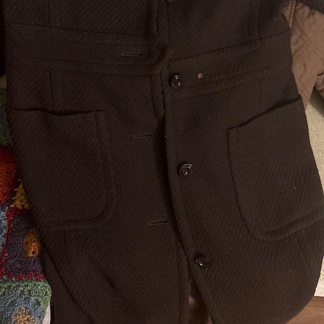 Burberrys BLUE LABEL90s ウールコートブラウン サイズ38