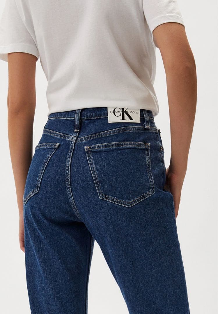 【  Jeans】まぁ ハイウエストストレートデニム