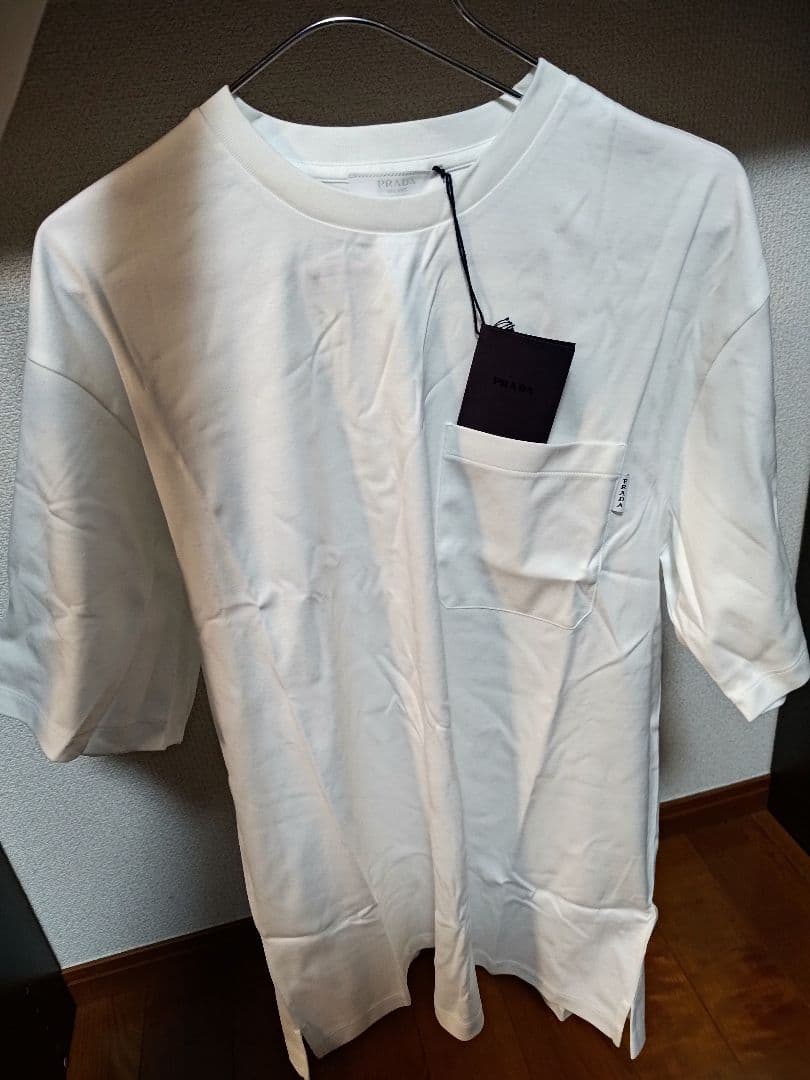 値下げ中【新品】PRADA 白T Mサイズ_UJN658 R201 1WQE