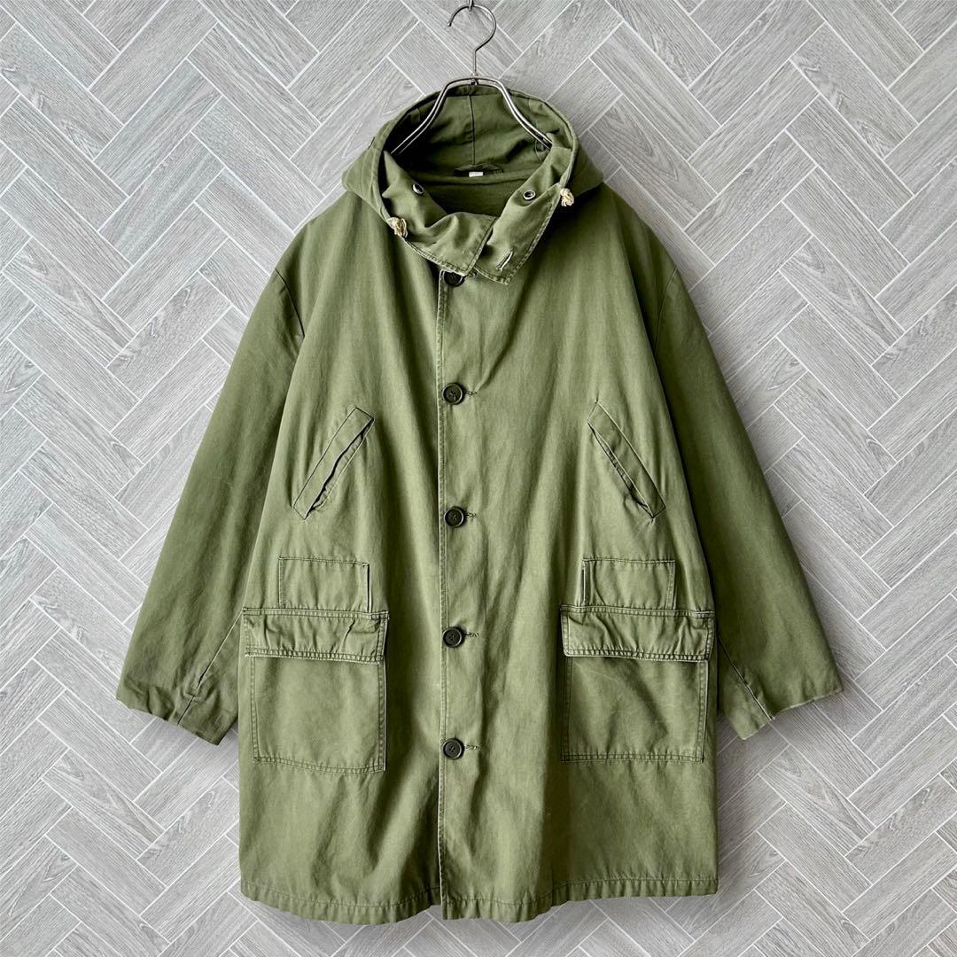 【M47モッズコート】フィールド フランス製 70s ビンテージ カーキ S