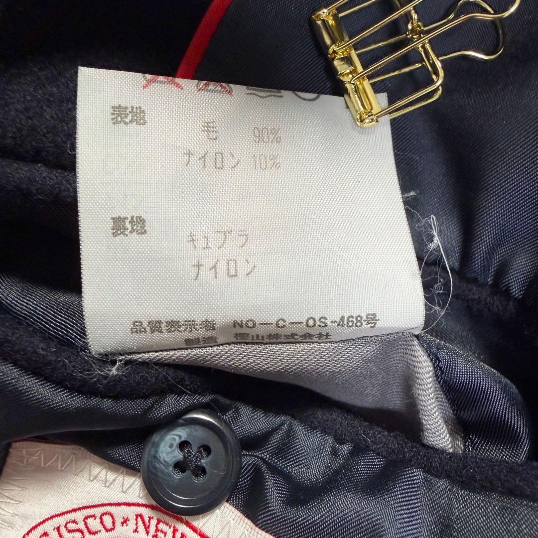 J.PRESS 金ボタン 紺ブレ 刻印 3B 背抜き ネイビー 赤タグ L