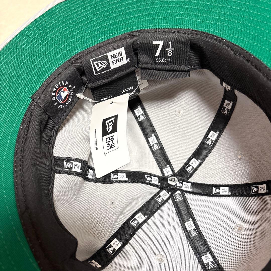 新品★値引き交渉可NEW ERA ロングブリムハット 別注品 7 1/8