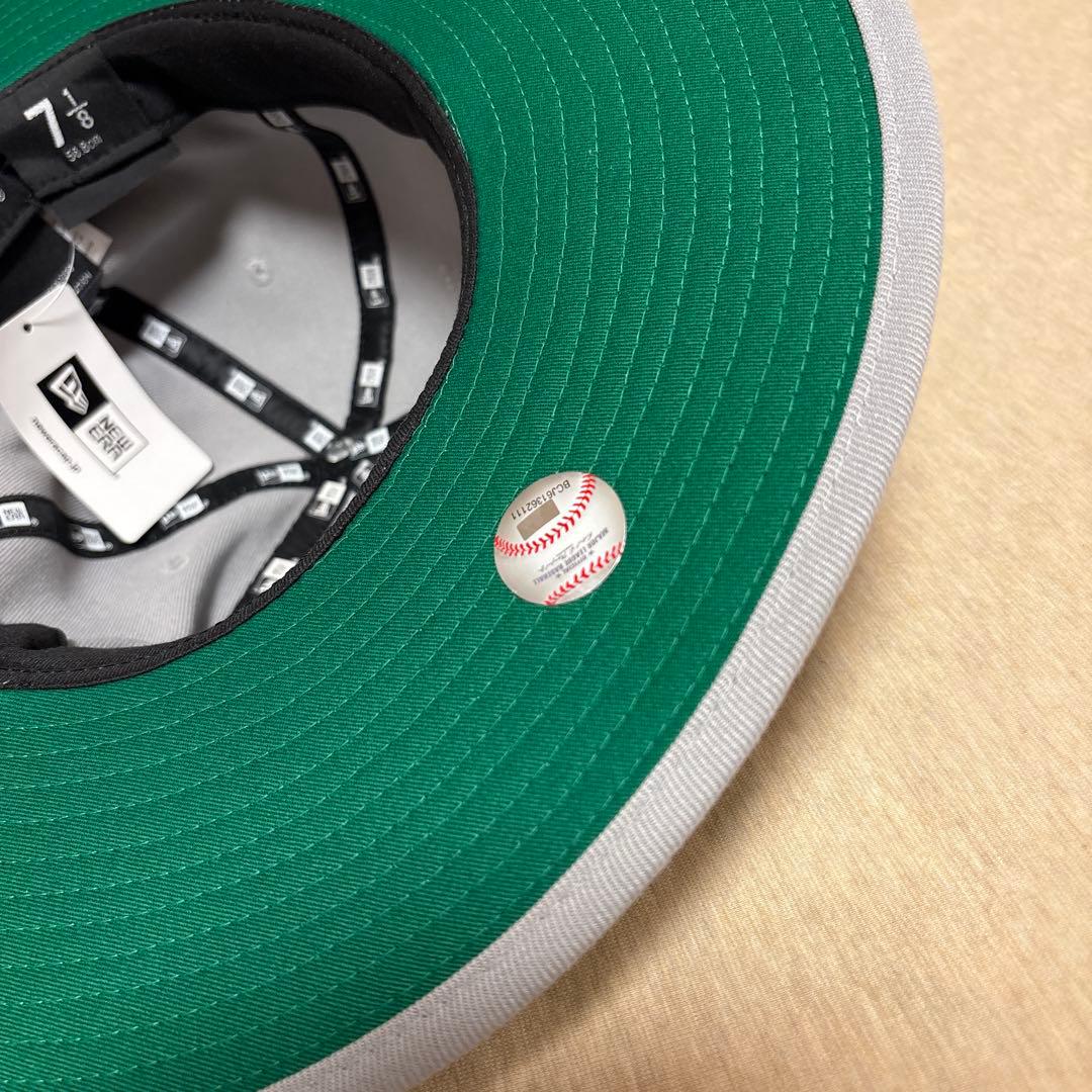 新品★値引き交渉可NEW ERA ロングブリムハット 別注品 7 1/8