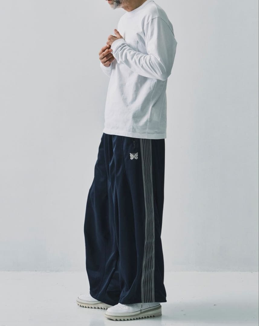 26ss needles H.D ヒザデルパンツ　studious別注　紺　M