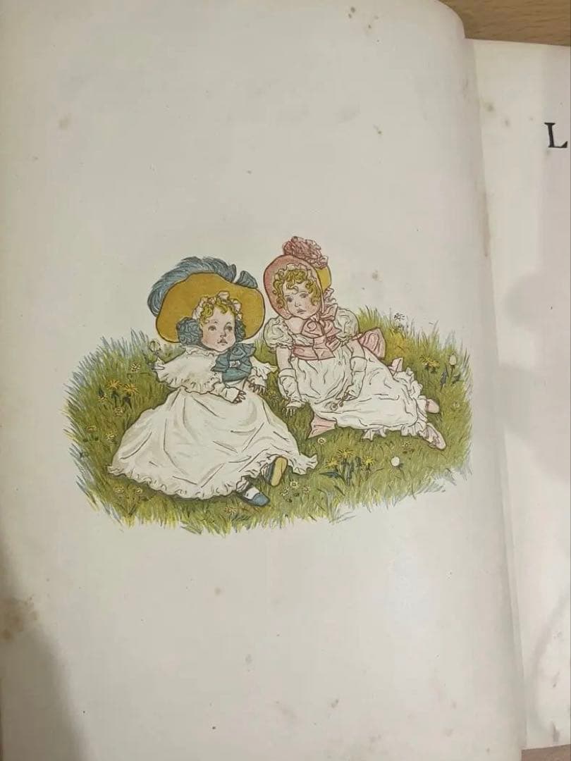 NO371 稀少 古書 アンティーク 洋書 絵本　ケイト グリーナウェイ