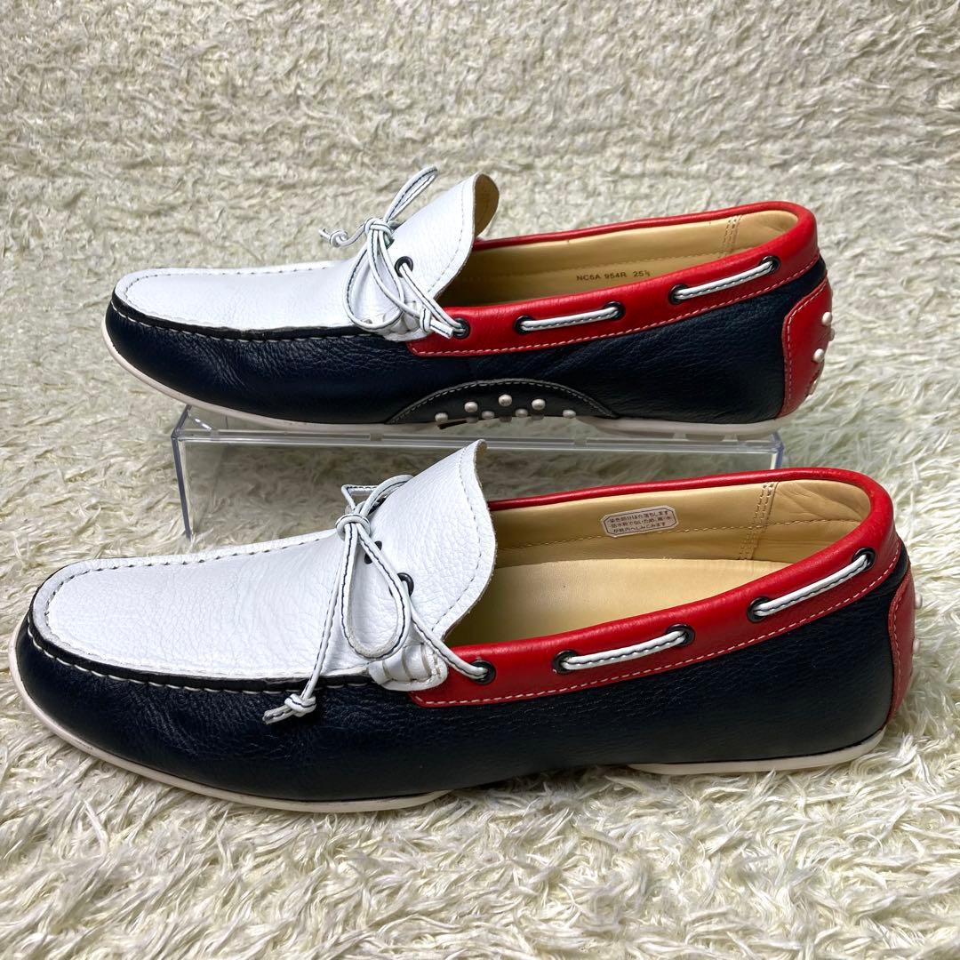 『美品』REGAL 954R リーガル　デッキシューズ　トリコロール　レザー