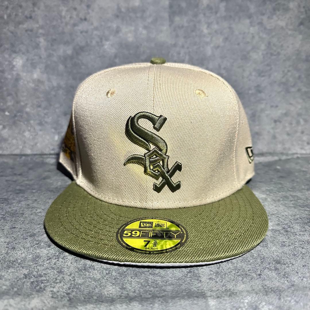 希少❗️新品 NEWERA SOX ホワイトソックス 59FIFTY 58.7cm