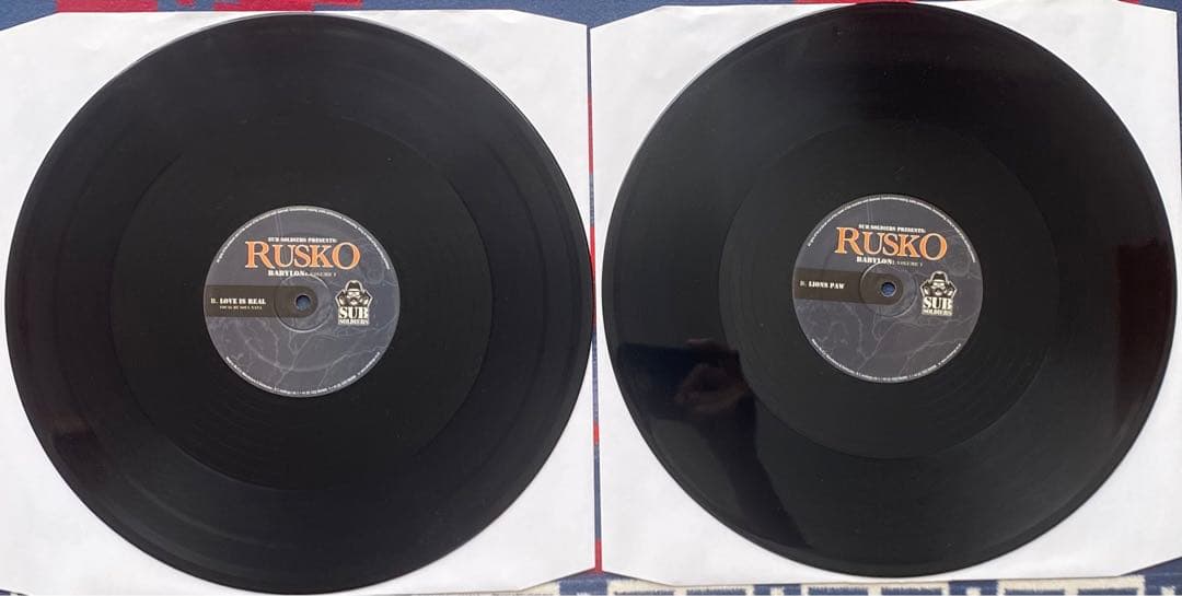Rusko Babylon: Volume 1 DUB UK 2LP レコード