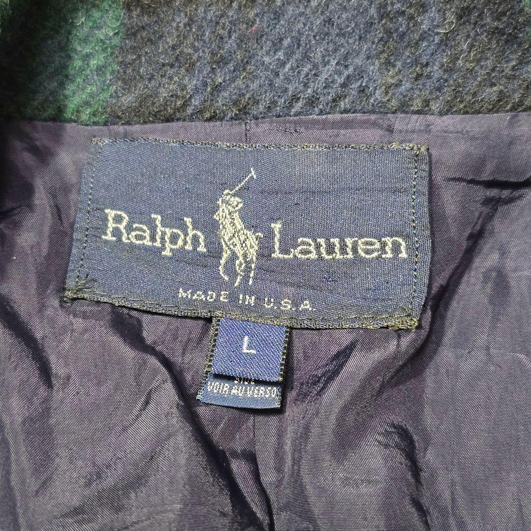 Ralph Lauren ブラックウォッチ エンブレム ジャケット L