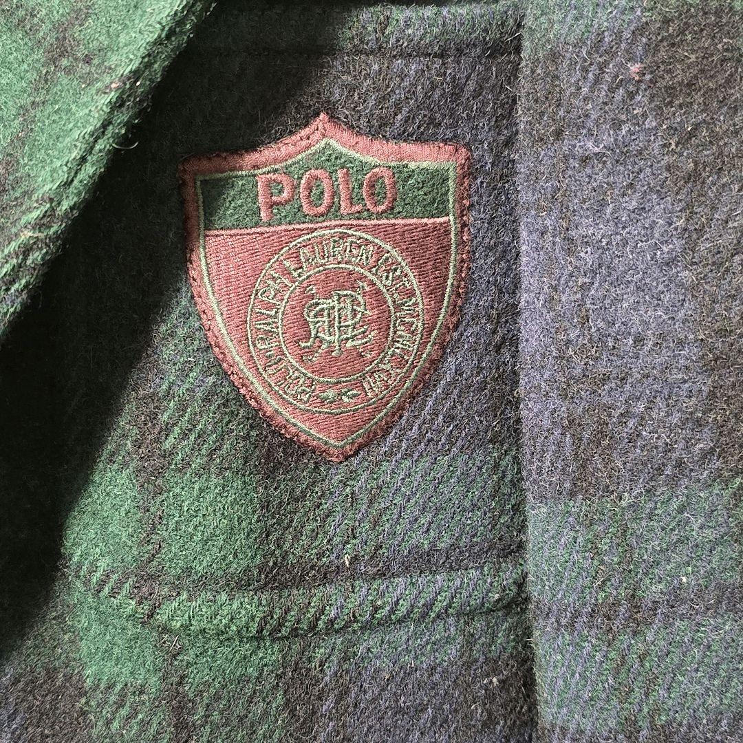 Ralph Lauren ブラックウォッチ エンブレム ジャケット L