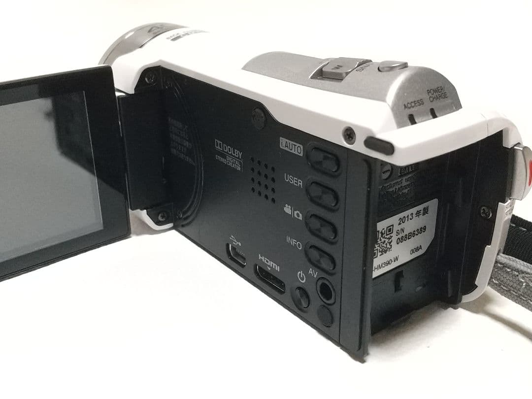 JVC FULL HD GZ-HM390 ビデオカメラ 本体