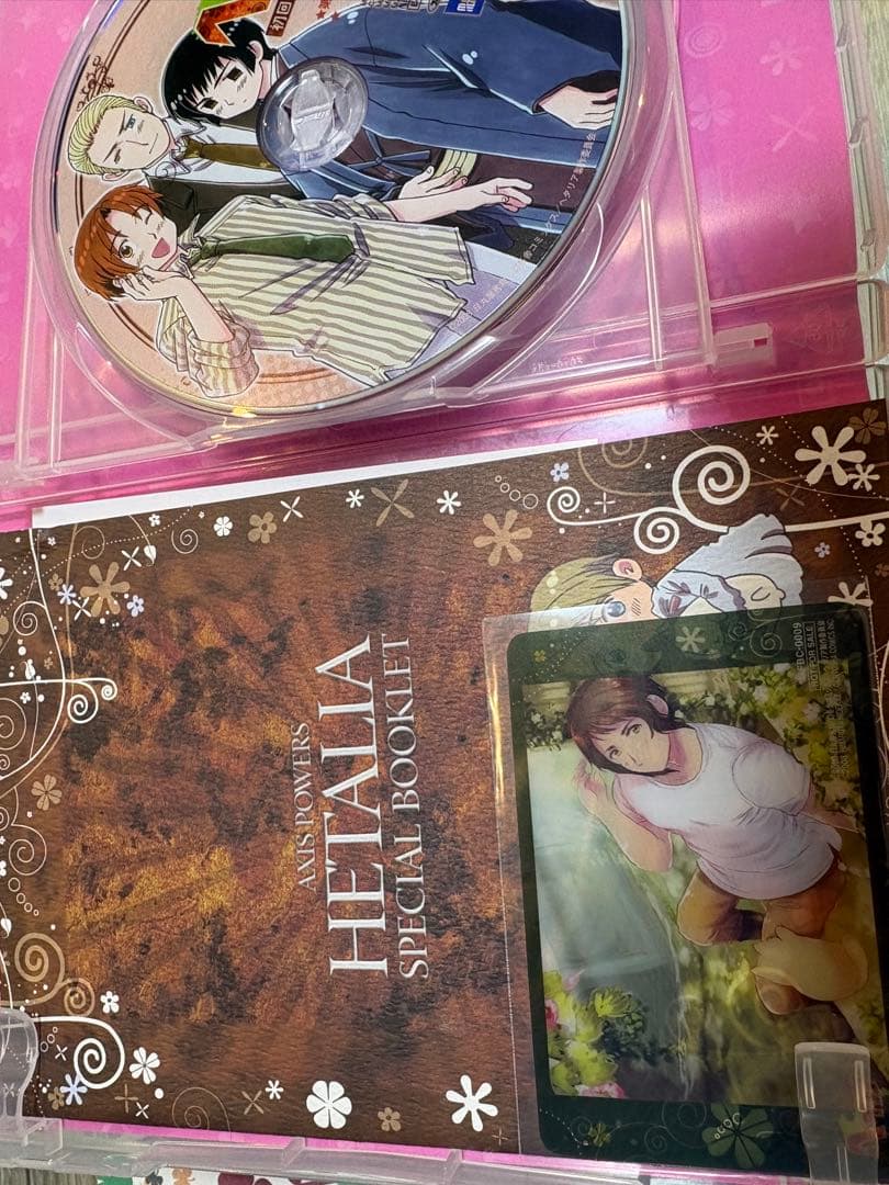 アニメイト限定版 ヘタリア DVD 全巻セット 特典クリアカード完備 4/5まで