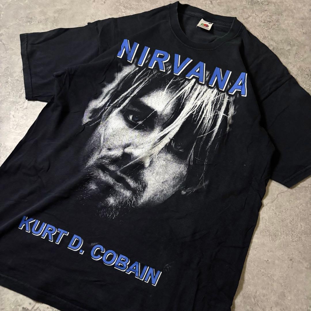 カートコバーンNIRVANAニルヴァーナ Tシャツ Bootleg追悼メモリアル