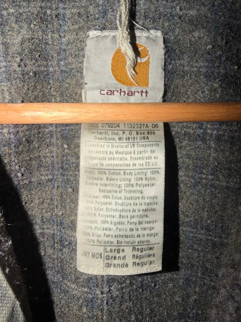 雰囲気抜群‼️Carhartt デトロイトジャケット J97 MOS