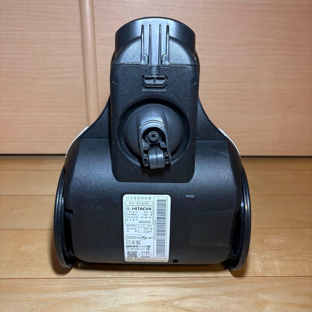 【2024年・美品✨】日立 キャニスター掃除機 CV-SV90K HITACHI