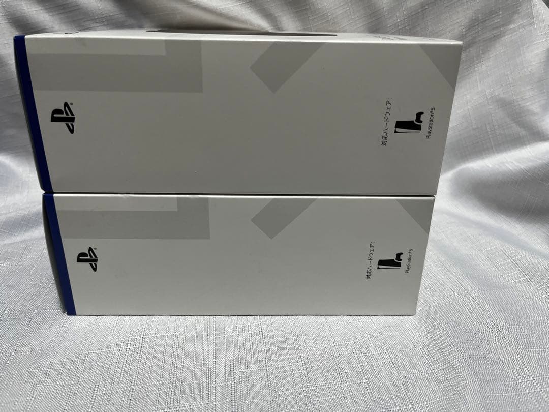 新品　PS5 DualSense コントローラーミッドナイトブラック　ホワイト