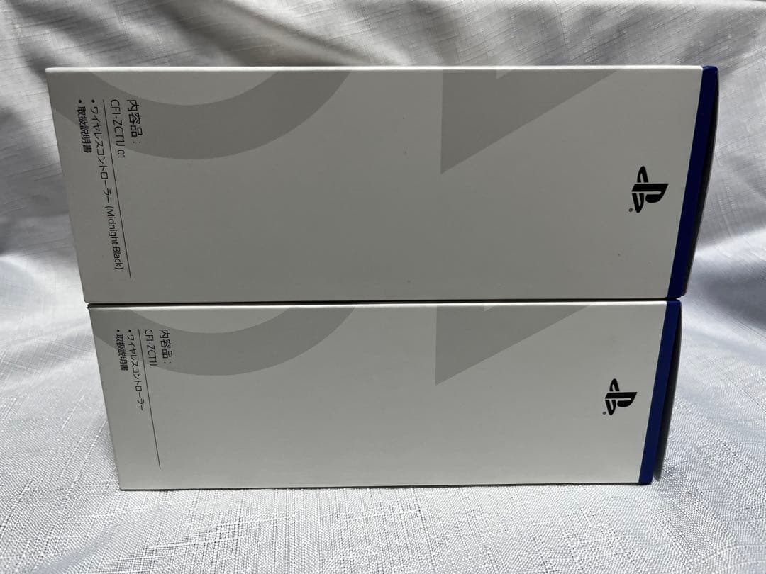 新品　PS5 DualSense コントローラーミッドナイトブラック　ホワイト