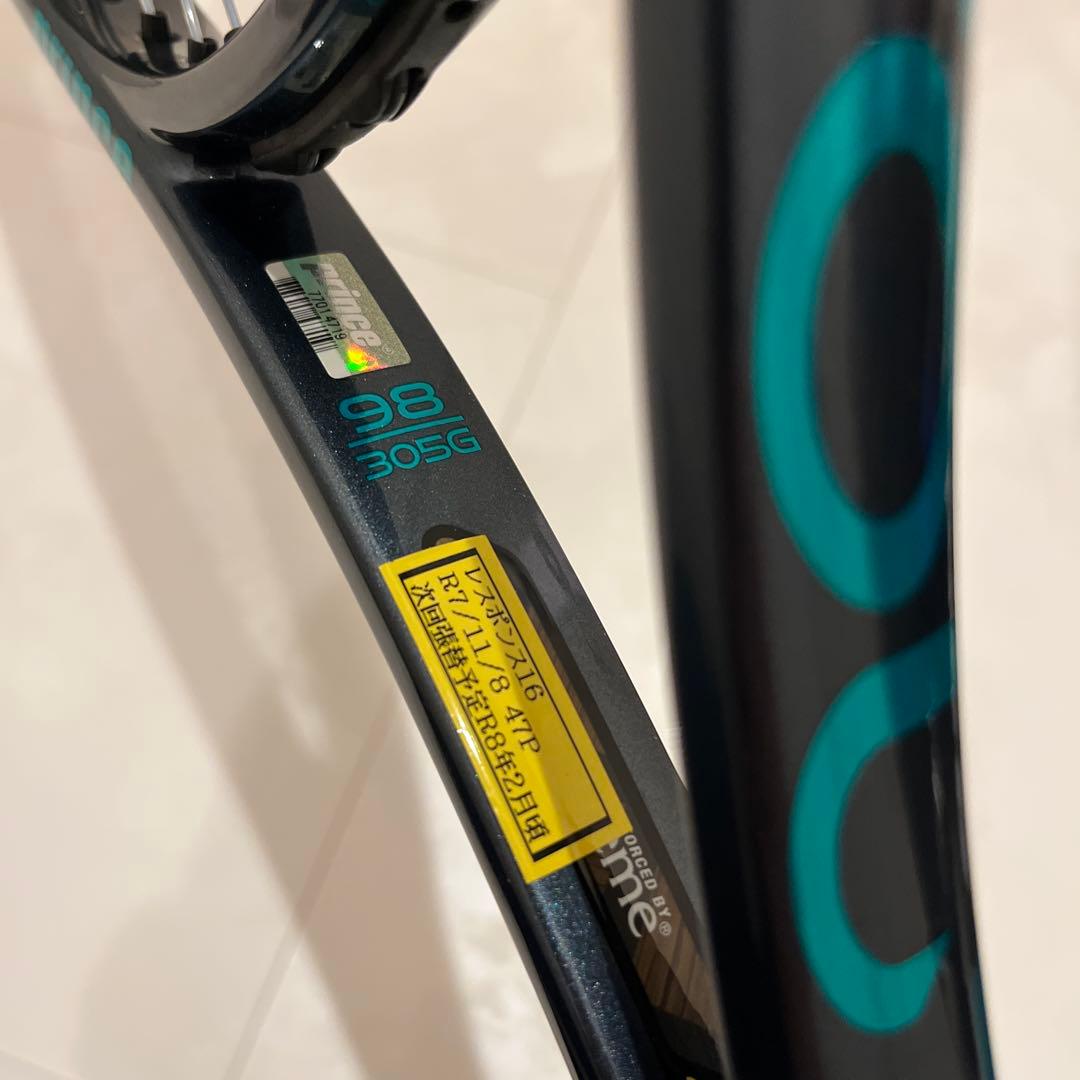 プリンス ツアー TOUR 98 7TJ257 98インチ 305g グリップ2