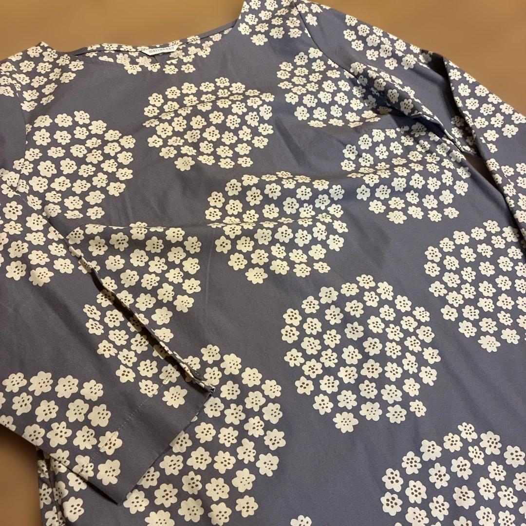 marimekko マリメッコ プケッティ 七分袖ワンピース サイズ36