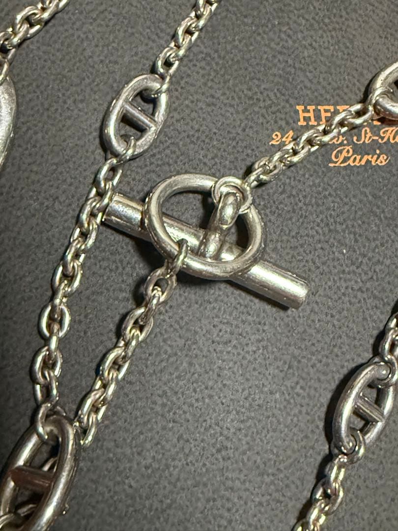 HERMES エルメス　ファランドール　80 シェーヌダンクル
