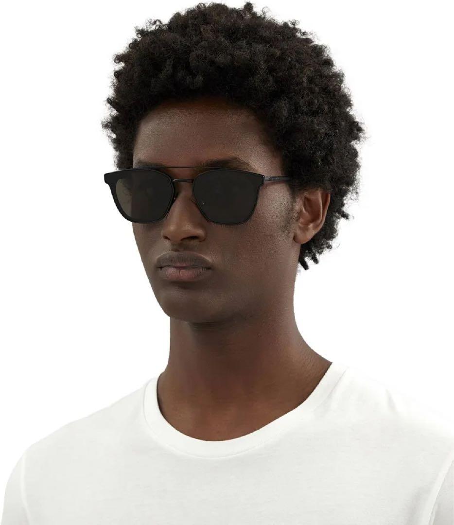 SAINT LAURENT ブラック サングラス ケース付き