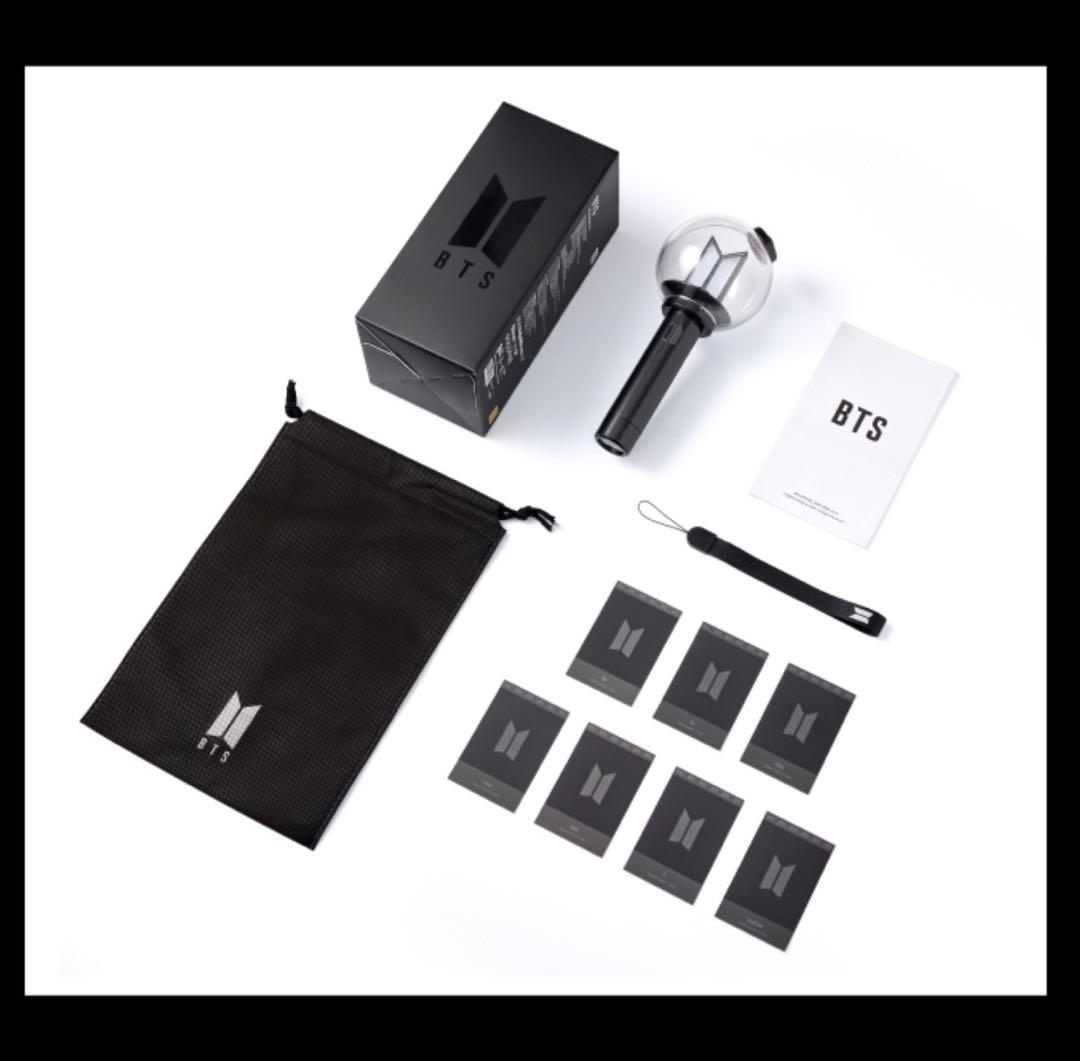 BTS ペンライト アミボム ver.4 セット cradle Weverse