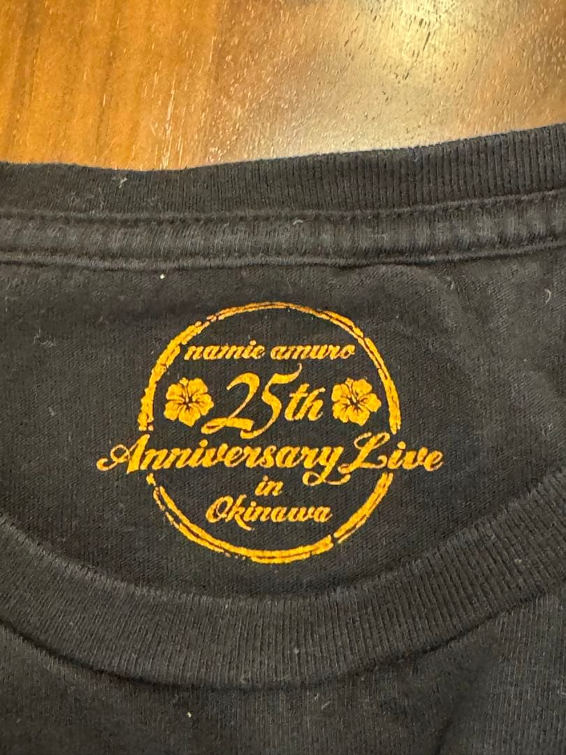 安室奈美恵☆25th anniversaryライブTシャツ