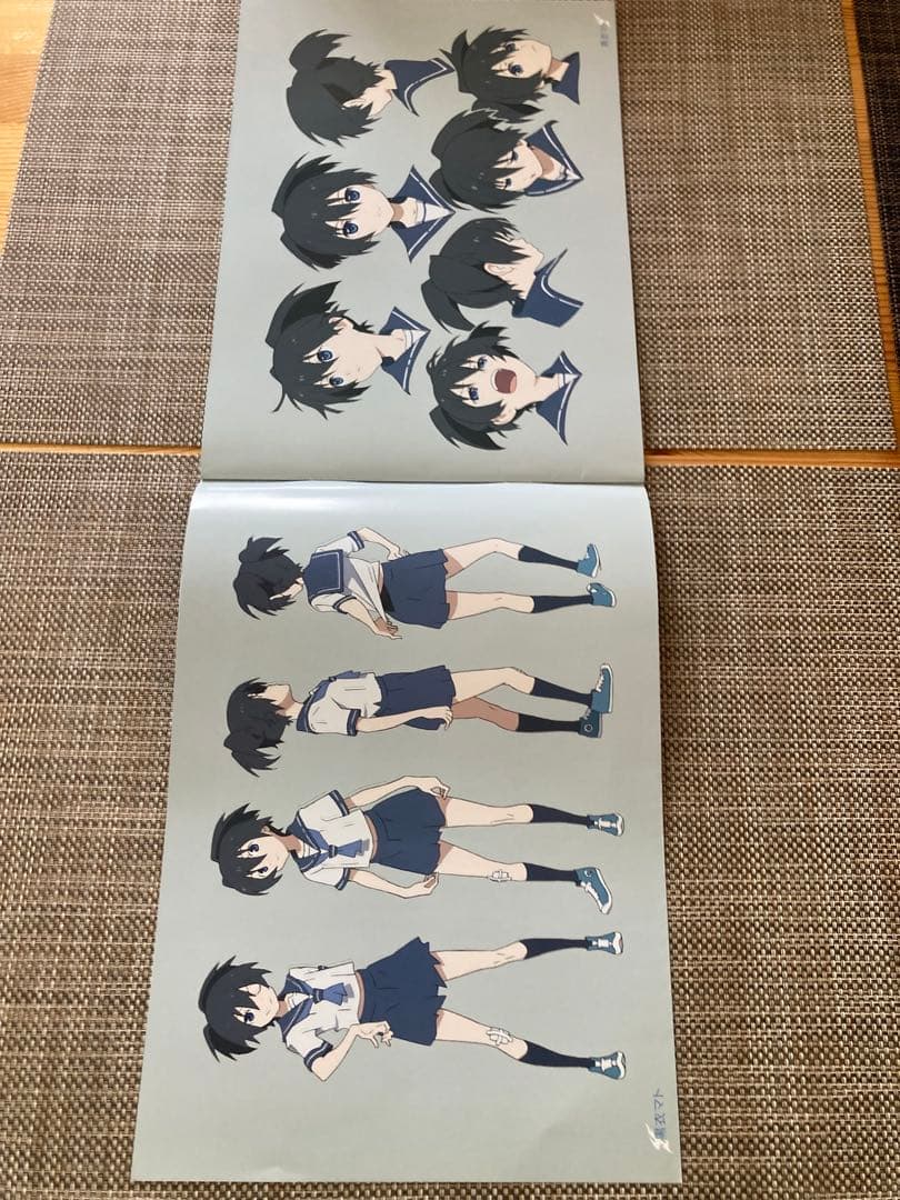 ブラック★ロックシューター　オリジナルアニメーション原画集　他　A4サイズ