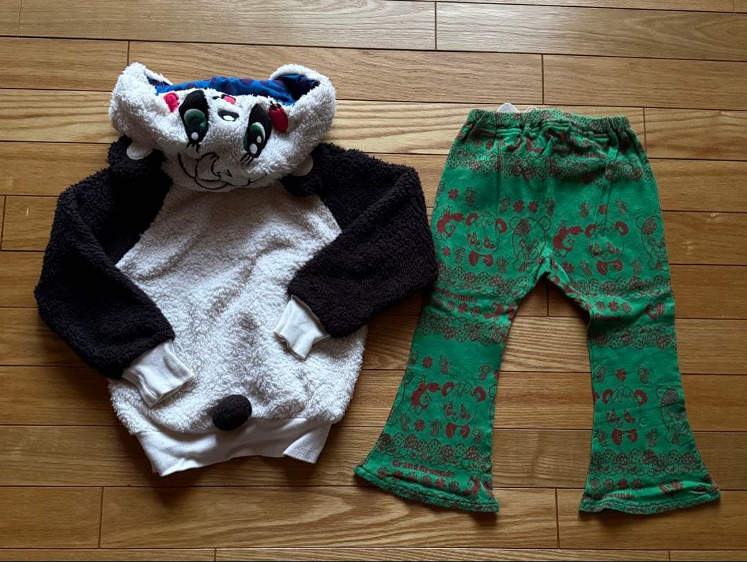幸*様 グラグラ　パンダ　子供服　110cm 新品 美品　GrandGround