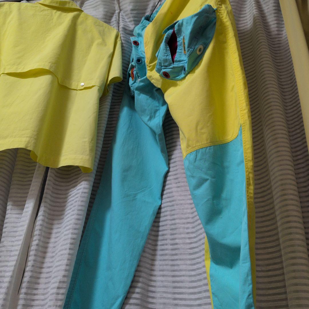 K-FACTORY イケダノブオ　シャツ、パンツセット　80s ヴィンテージ