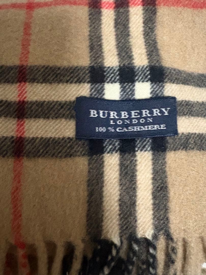 BURBERRY チェック柄 マフラー♡カシミア