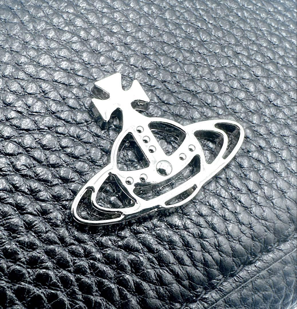 【新品✨人気】Vivienne Westwood 三つ折り財布/ブラック/黒
