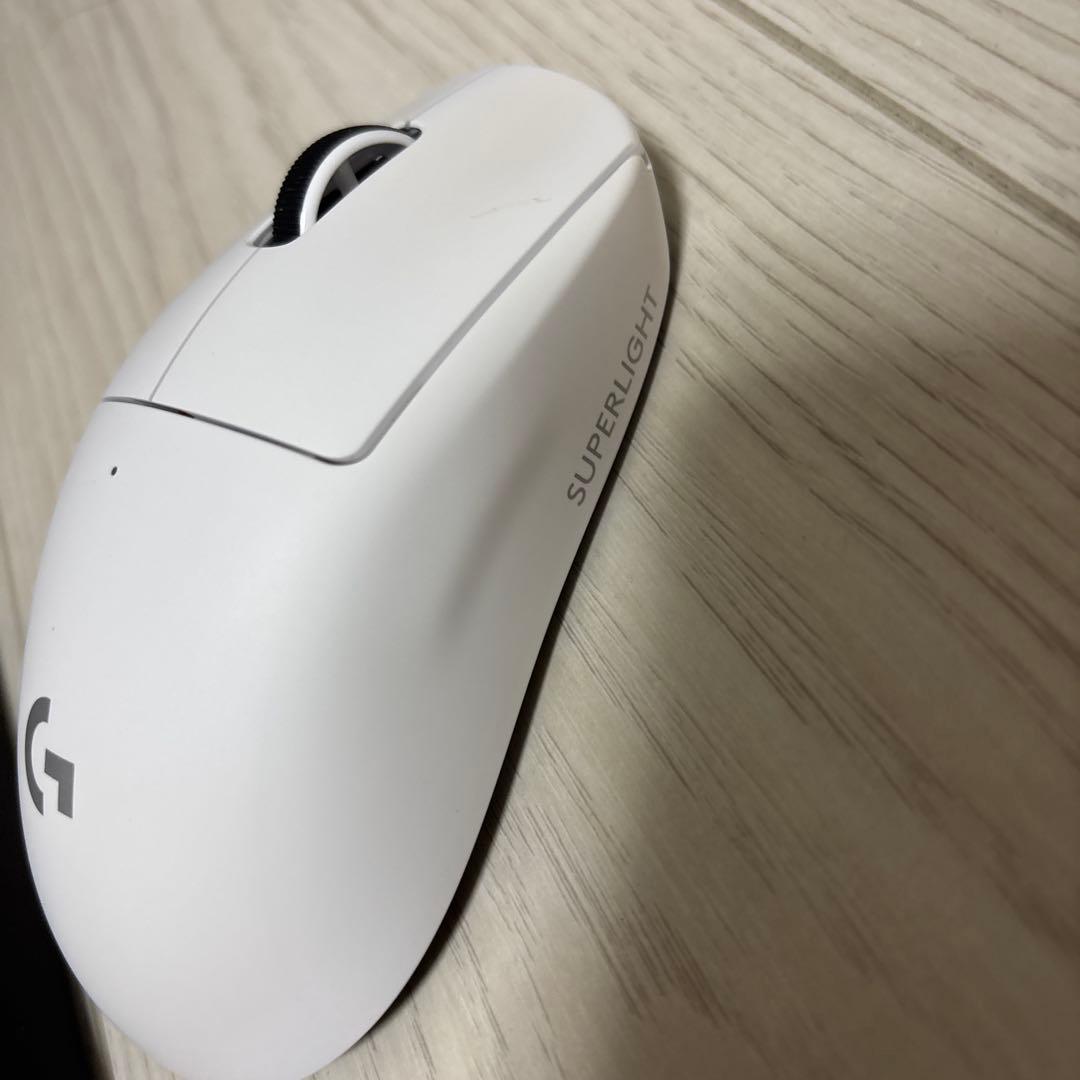 logicool G PRO X SUPERLIGHT ホワイト