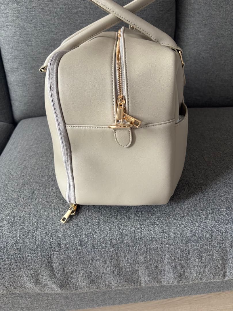 エパール3way Boston bagソフトグレージュ