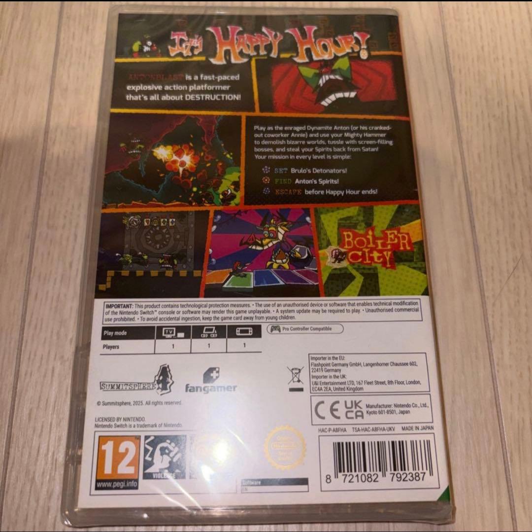 Nintendo Switch ANTONBLAST switch