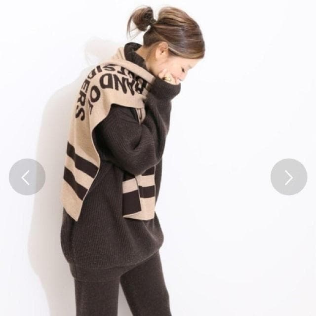 【超美品】ドゥズィーエムクラス BAND OF OUTSIDERS マフラー