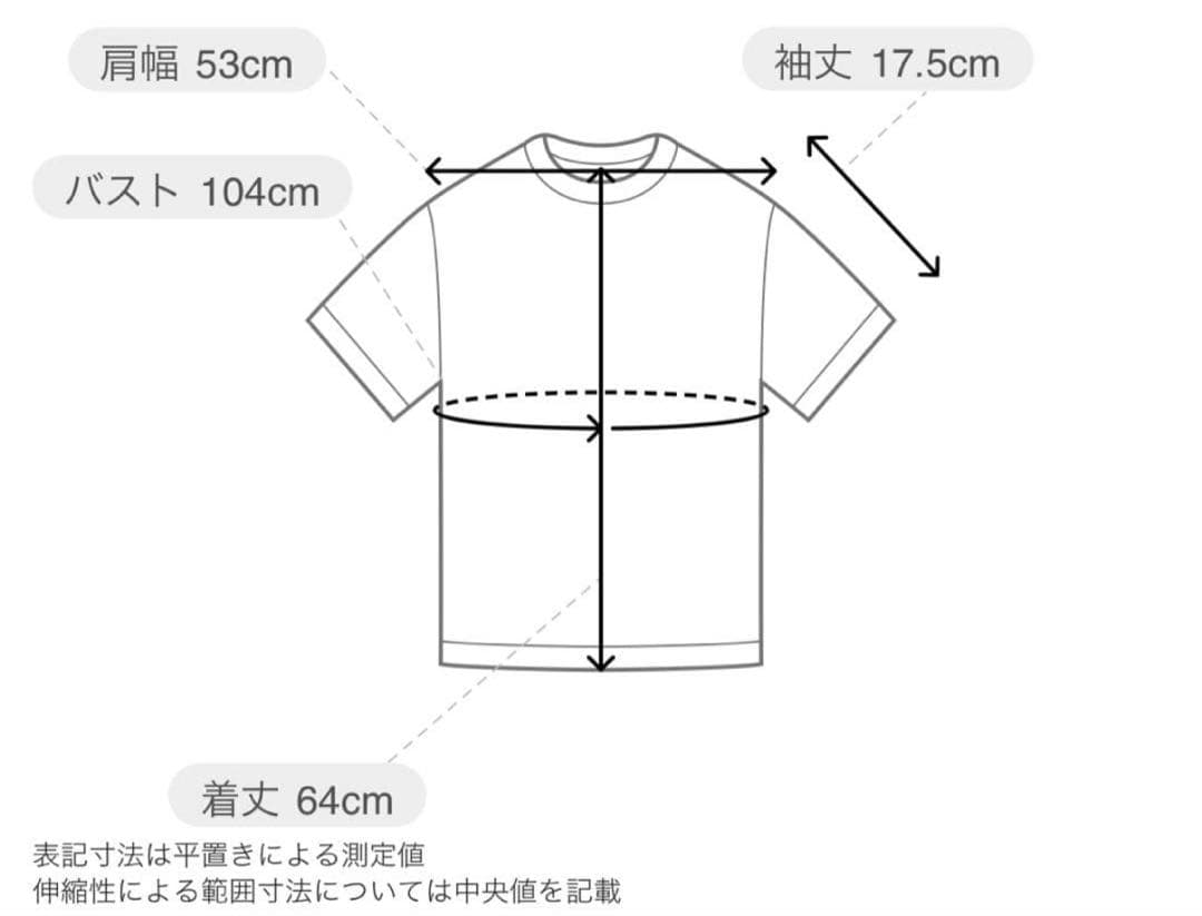 ジェラートピケ　サンリオ　ワンポイントTシャツ　シナモンロール　LBLU