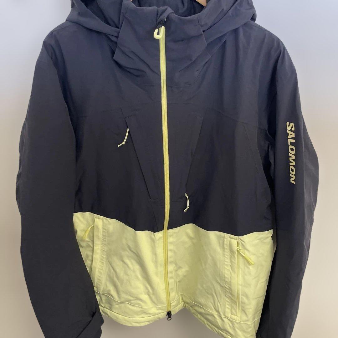 SALOMON ウェアー M 黒/黄/ ブルーパンツ Size M 上下セット