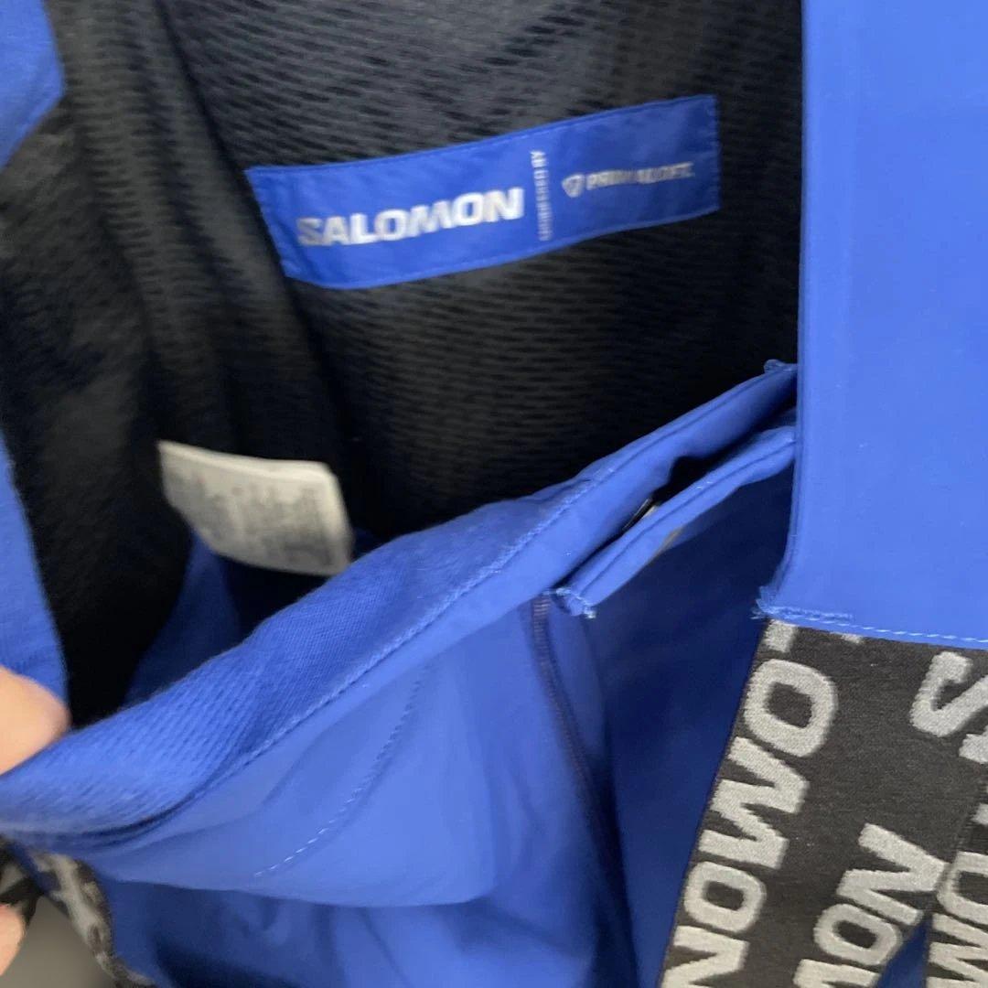 SALOMON ウェアー M 黒/黄/ ブルーパンツ Size M 上下セット