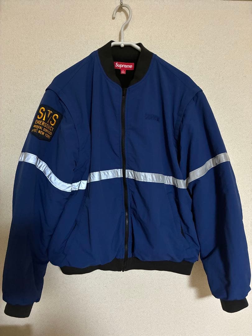 ジャケット・アウター Zip-Off Sleeve Reflective Stripe Jacket