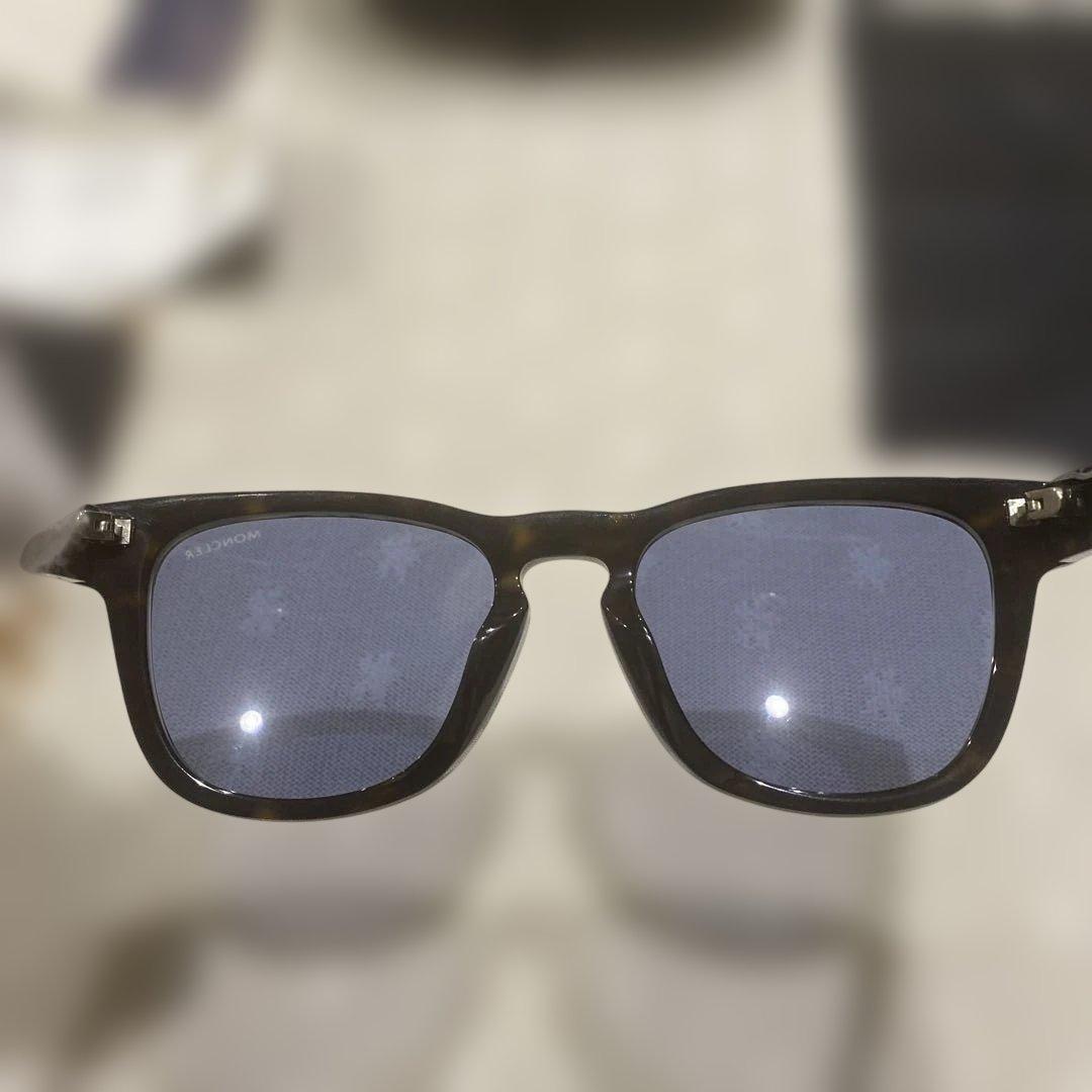 モンクレールMONCLER サングラス ブルーレンズ 美品USED