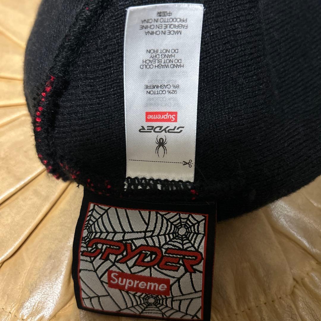 Supreme Spyder コラボ ニット帽